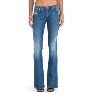 Mother Jeans “The Cruiser” Graffiti Girl Jeans